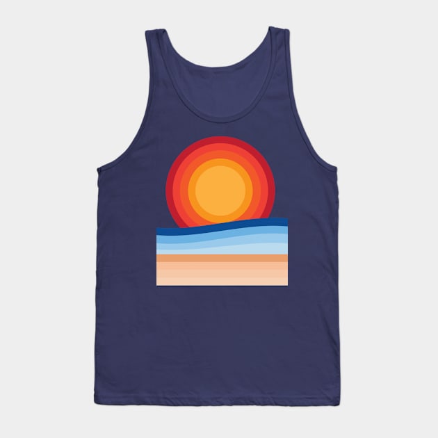 Modernist Summer Tank Top by modernistdesign